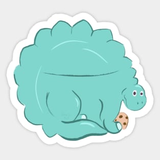 Dinosaur cookie jar Sticker